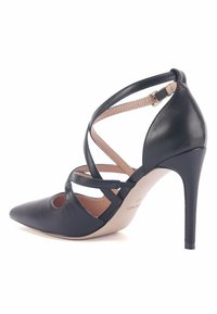 Escarpins Nine West Juliette - Talon 4 Pouces, Daim Noir - Pointure US 8M - Occasion, Très Beaux