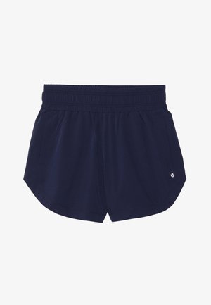 Even&Odd active HIGH RISE RUNNING SHORTS - Kurze Sporthose - dark blue