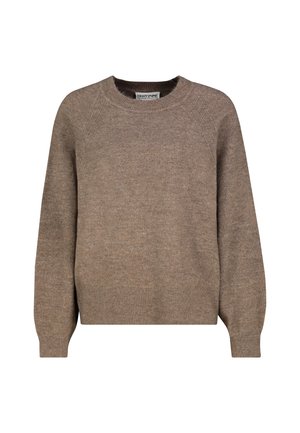 Eight 2 Nine, EIGHT 2 NINE FEINSTRICKPULLOVER RELAXED FIT - Strickpullover - brown