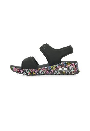 Skechers Sandalias de cuña - black