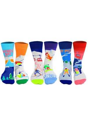 3 PACK MOTTOMOTIVE - Socks - on thepiste
