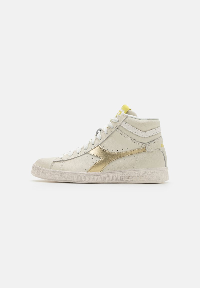 Diadora GAME METAL - Visoke tenisice - white/endive