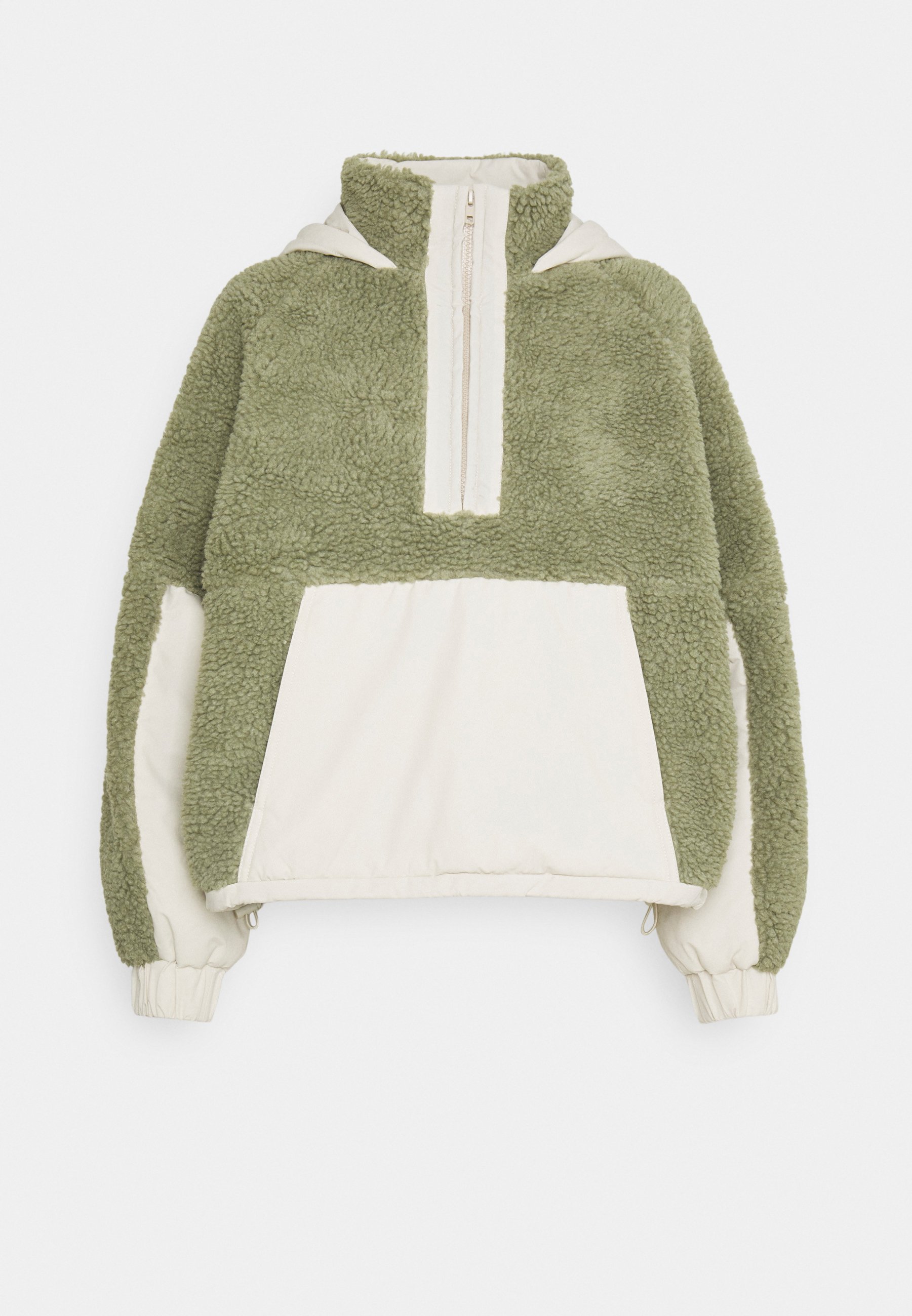 oversized borg jacket