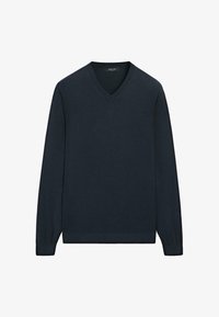 Ikke valgt, mottled dark blue