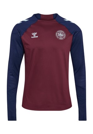 Hummel HUMMEL DBU 26 PRO TR CREW SWEAT UNISEX - Sweatshirt - windsor wine peacoat