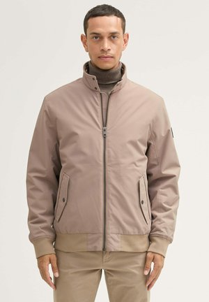 TOM TAILOR MIT STEHKRAGEN - Bomber Jacket - mountain taupe