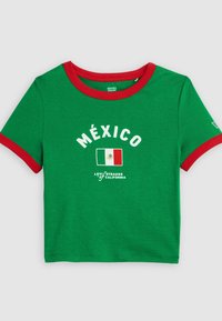 Non sélectionné, x mexico ringer tee multi color