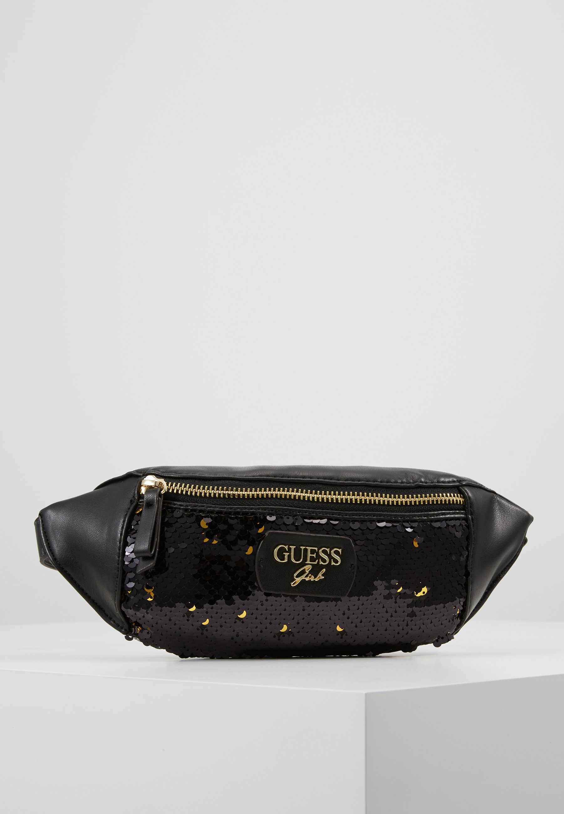 Guess BUM BAG Bältesväska jet black Zalando.se Guess JUNIOR BUM BAG Axelremsväska jet black Zalando.se