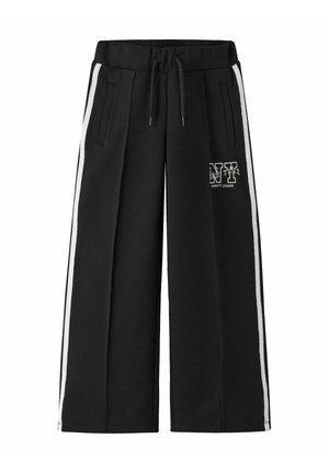 NKFNAPES WIDE PANT - Dresside alumine osa - black