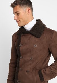 INDICODE JEANS JOVANI - Cappotto corto - demitasse