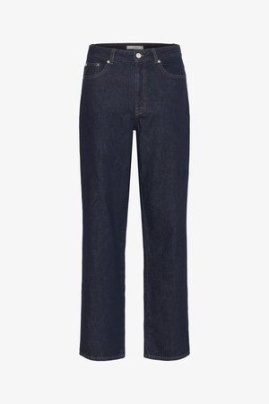 Gestuz SUMMER WIDE - Wide Leg - unwashed denim