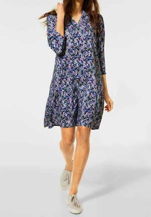 Košilové šaty - mottled light pink