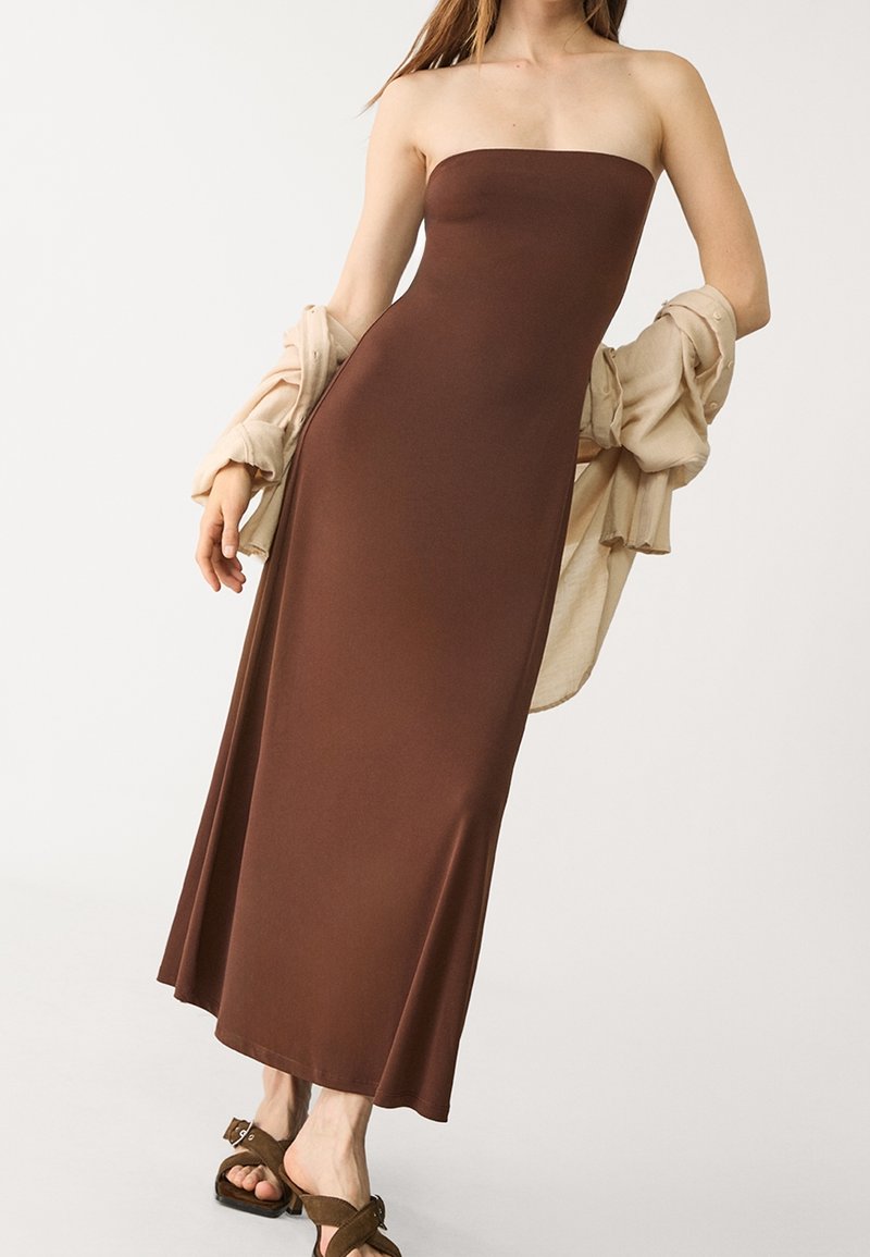 fitted lace wedding dress Amazon.com: Covvoliy Women Going Out Bodycon Maxi Dress Sexy Spaghetti  Strap Low Cut Dress Summer Casual Sleeveless Long Tight Dress (Brown, XS) :  Clothing, Shoes & Jewelry main image 1