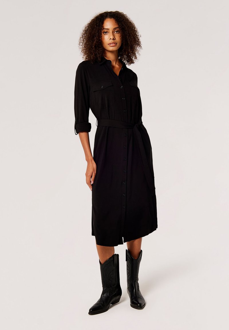 Apricot UTILITY  - Blusenkleid - black