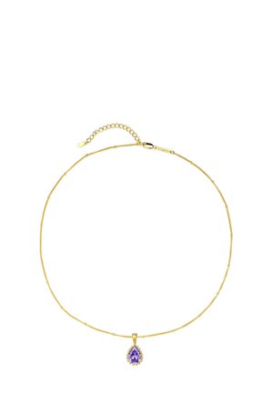 FEBRUARY BIRTH - Necklace - gold-coloured