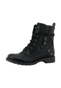 Mustang ELEGANTE - Botines con cordones - black