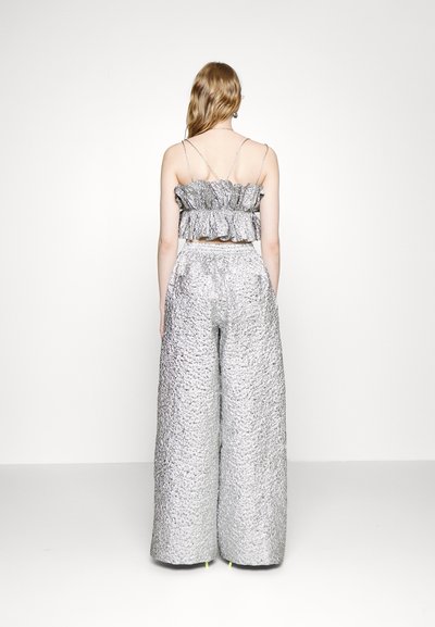 AKNVAS LINDA - Παντελόνι - silver