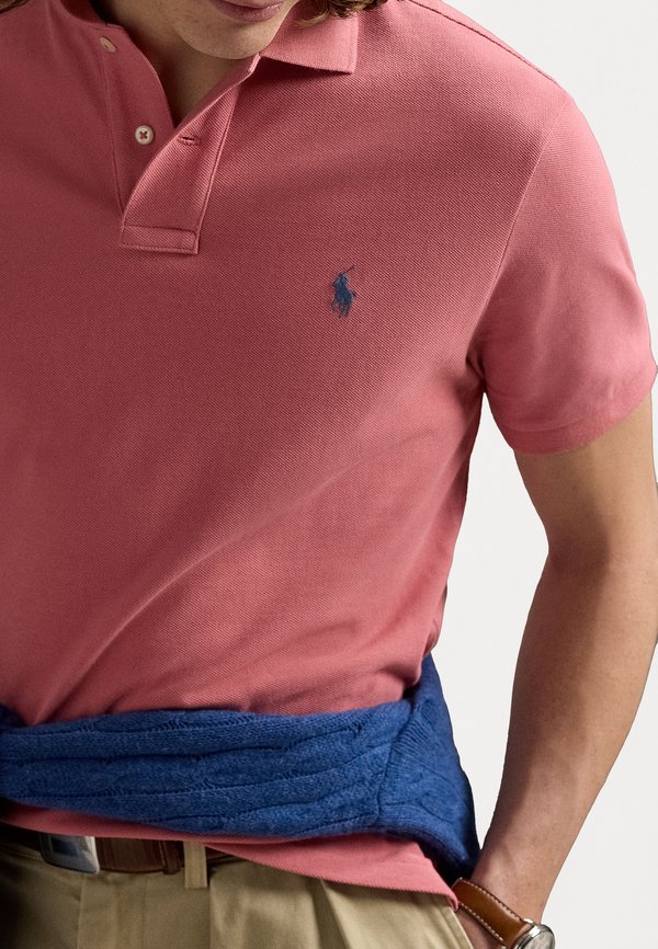 THE ICONIC MESH POLO SHIRT - Polo shirt - desert rose2