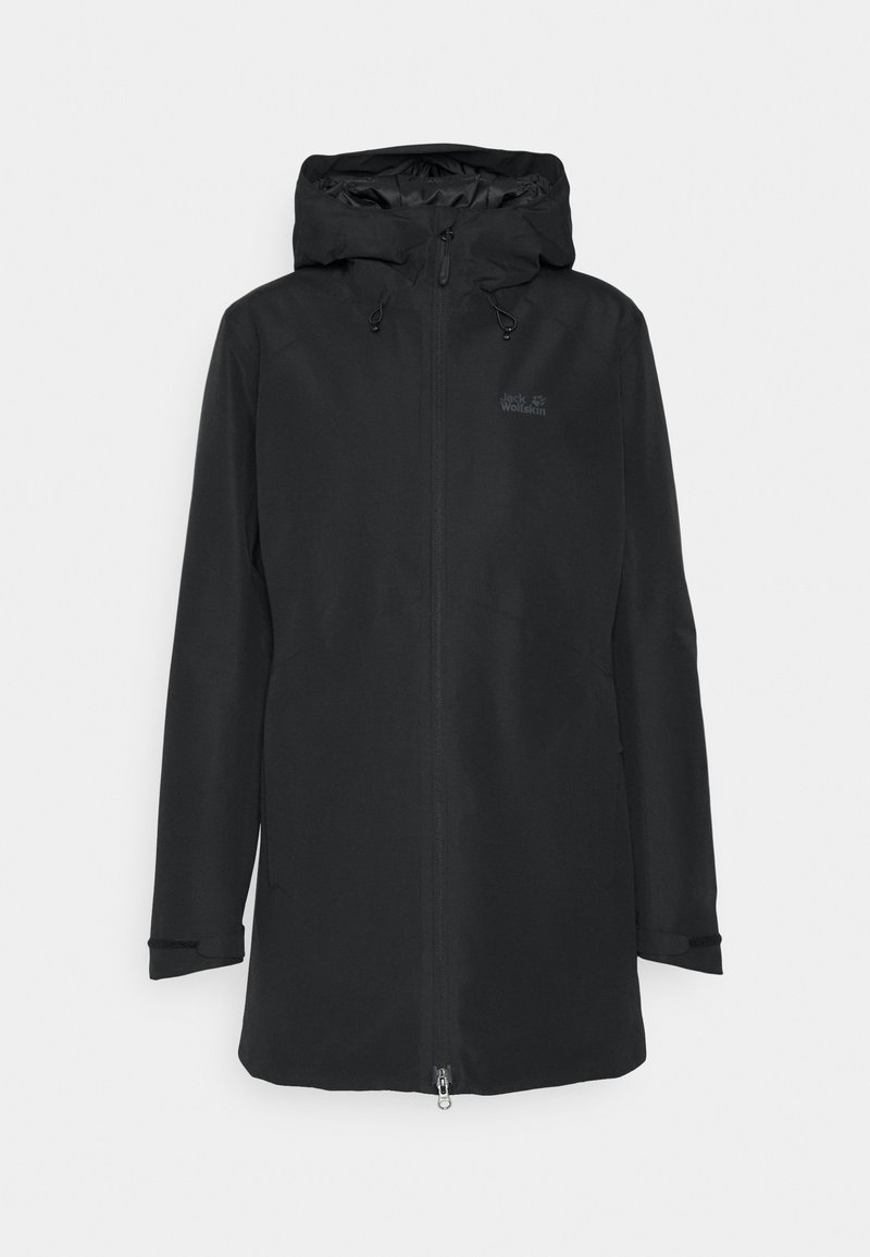 Jack Wolfskin Outdoorjas zwart
