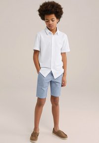 WE Fashion Treniņtērpa apakšdaļas - light blue