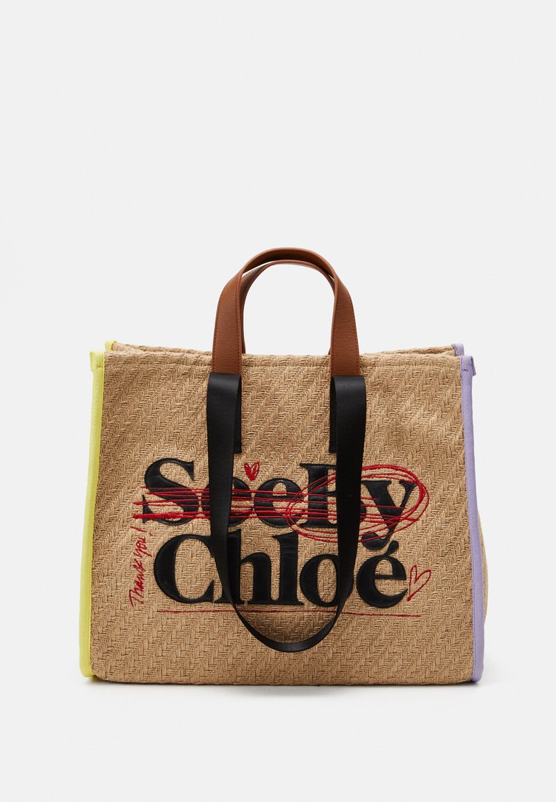 See by Chloé - SEE BY BYE - Tote bag - straw beige, Enlarge