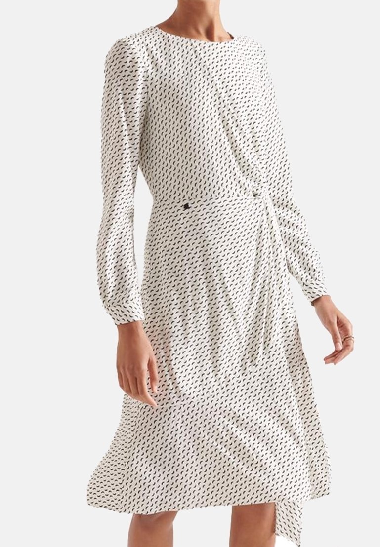 Superdry Co Day dress white (Pre-owned) Zalando