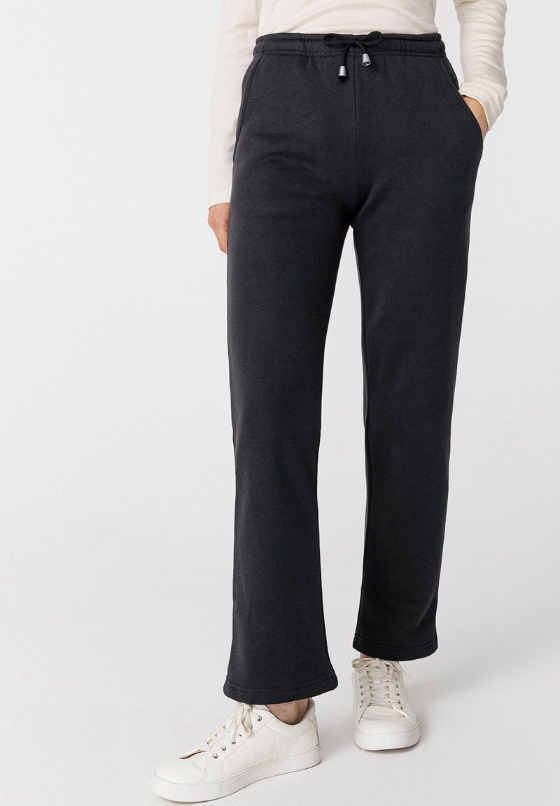 Pantalon Molleton Douillet Pour Femme Damart - Coupe Ample, Confortable Pour La Maison - Gris Chiné