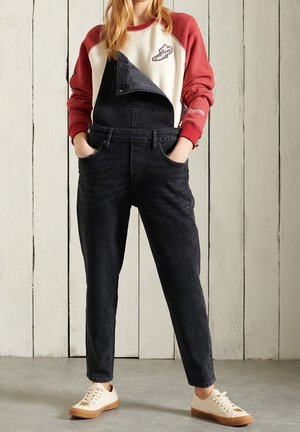Superdry & Co, Salopette - black denim