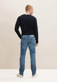 TOM TAILOR TTJOSH Slim - Traperice uskog kroja -  blue denim