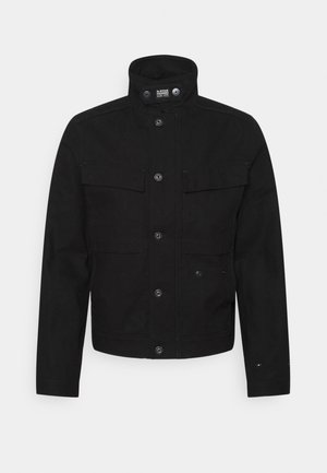 SHORT BIKER OVERSHIRT - Summer jacket - black