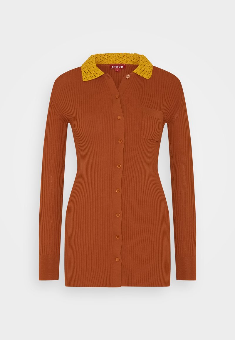 Damen Strickjacken | STAUD CARLSBAD Strickjacke tan/goldie/camel - QX20215 Damen Strickjacken | STAUD CARLSBAD Strickjacke tan/goldie/camel - QX20215