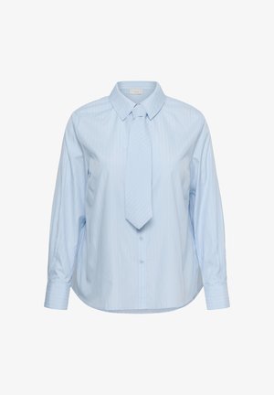 Kaffe Curve, KCLIAMA SHIRT - Hemdbluse - light blue stripe