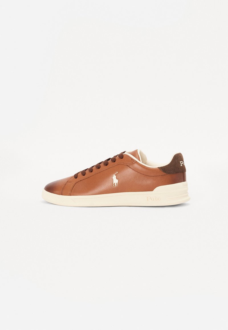 Polo Ralph Lauren Sneakers laag tan/ecru/bruin Zalando.nl
