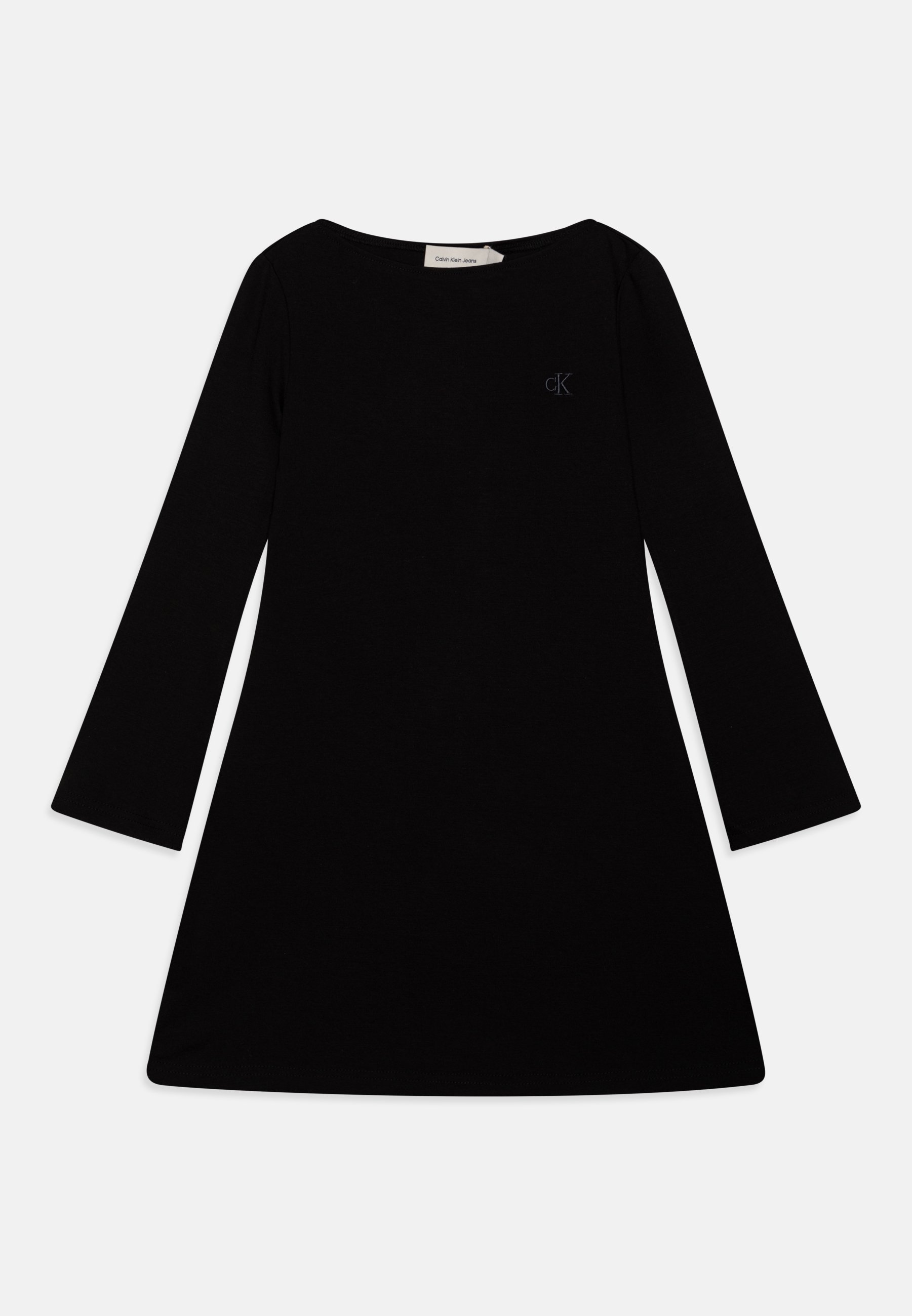 Calvin Klein Jeans PUNTO BOAT NECK DRESS Vestido ligero black