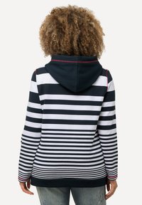 Ulla Popken Sweater met rits - marine