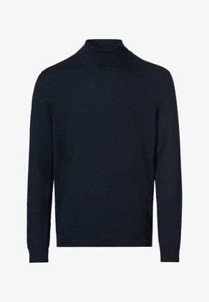 OLYMP, STRICK ROLLI-PULLOVER MERINO - Strickpullover - marine