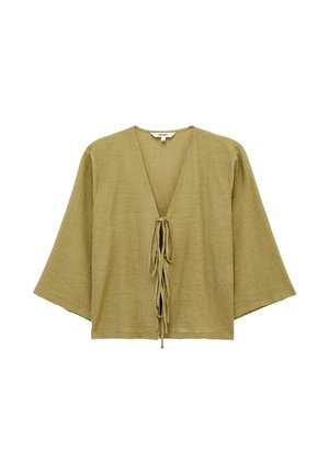 Koton, SHORT KIMONO BLOUSE . - Blouse - green