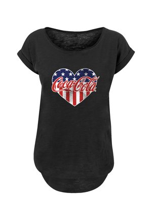 COCA COLA AMERICANA - Print T-shirt - schwarz