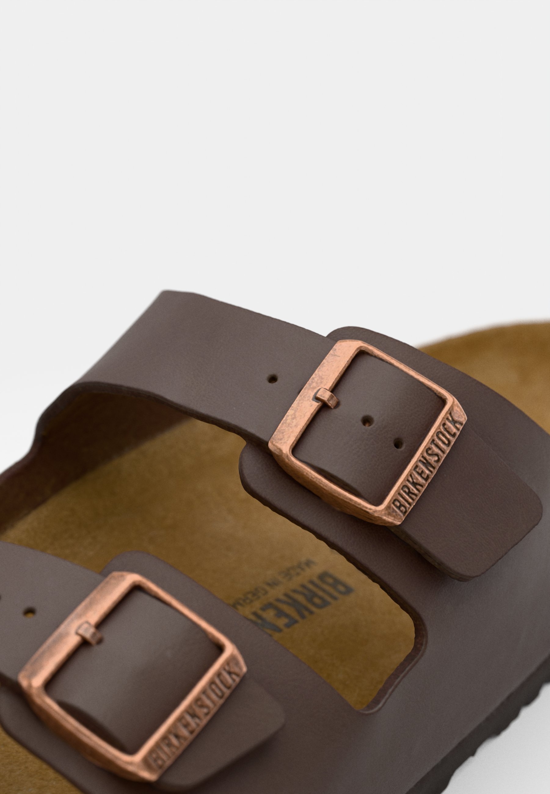 Birkenstock ARIZONA BF DARK BROWNN - REGULAR - Sandalen - dark