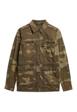 Superdry & Co EMBROIDERED MILITARY FIELD - Lichte jas - sun bleached camo