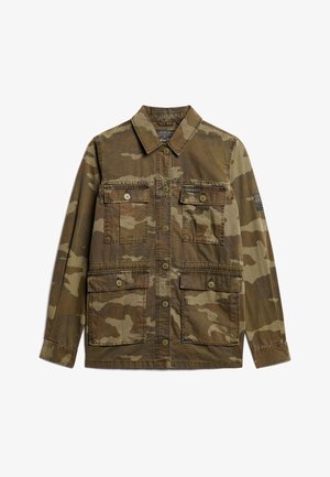 Superdry & Co EMBROIDERED MILITARY FIELD - Lichte jas - sun bleached camo