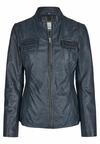 SEFEMA - Leren jas - dunkelblau