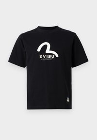 SEAGULL & PRINT MULTI POCKET TEE - T-shirt con stampa - black