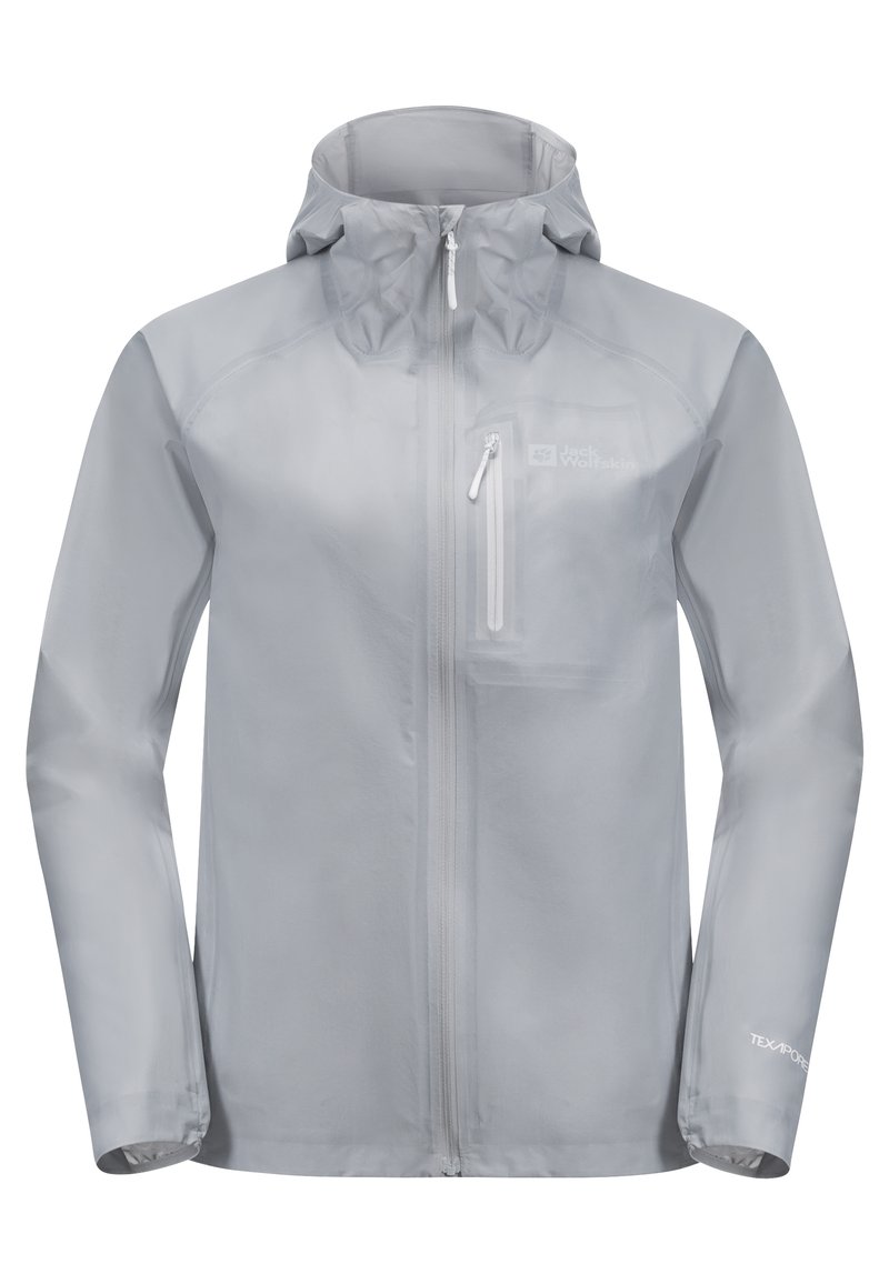 Jack Wolfskin Outdoorjas donkergrijs