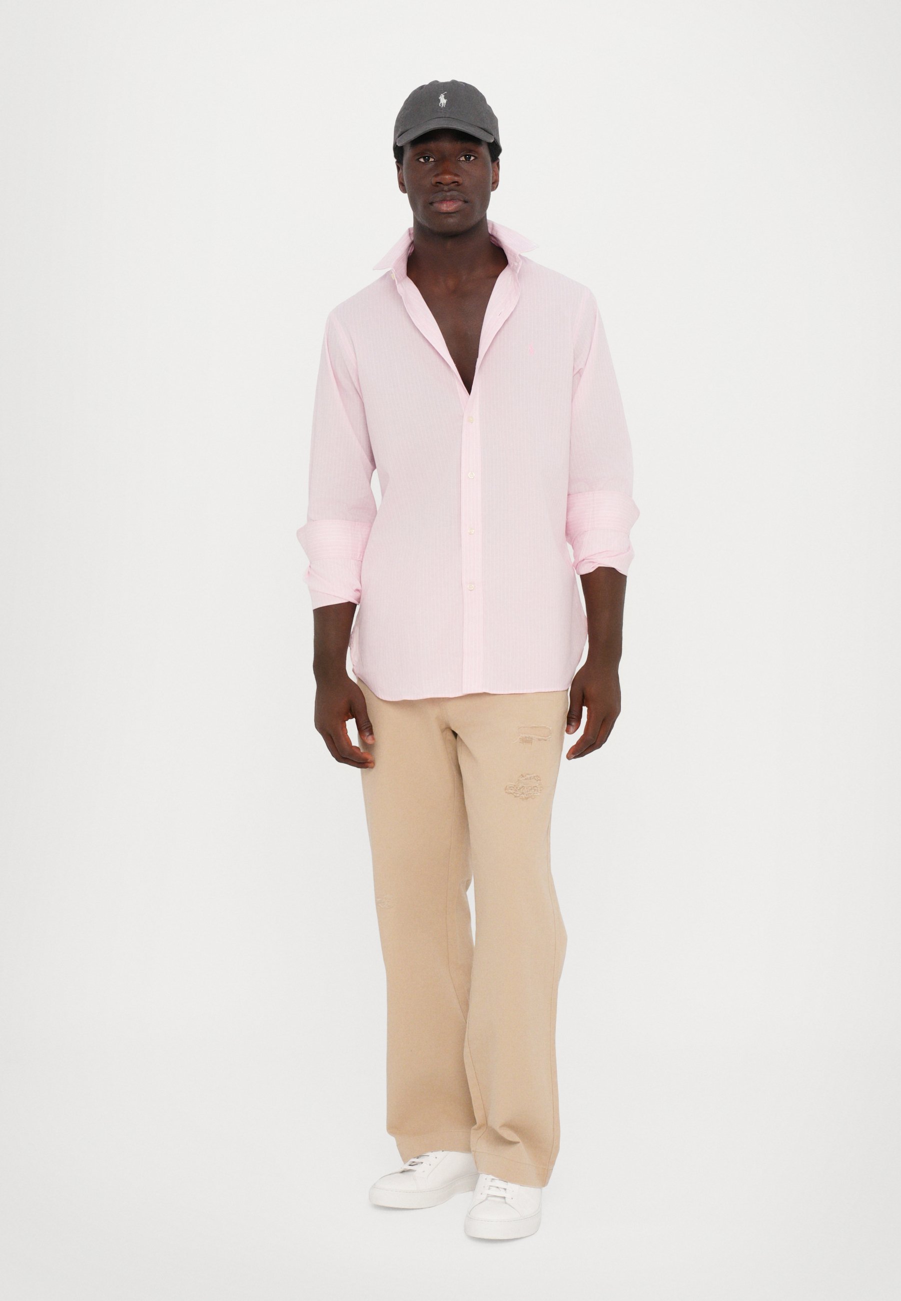 Polo Ralph Lauren LONG SLEEVE DRESS SHIRT - Shirt - carmel pink