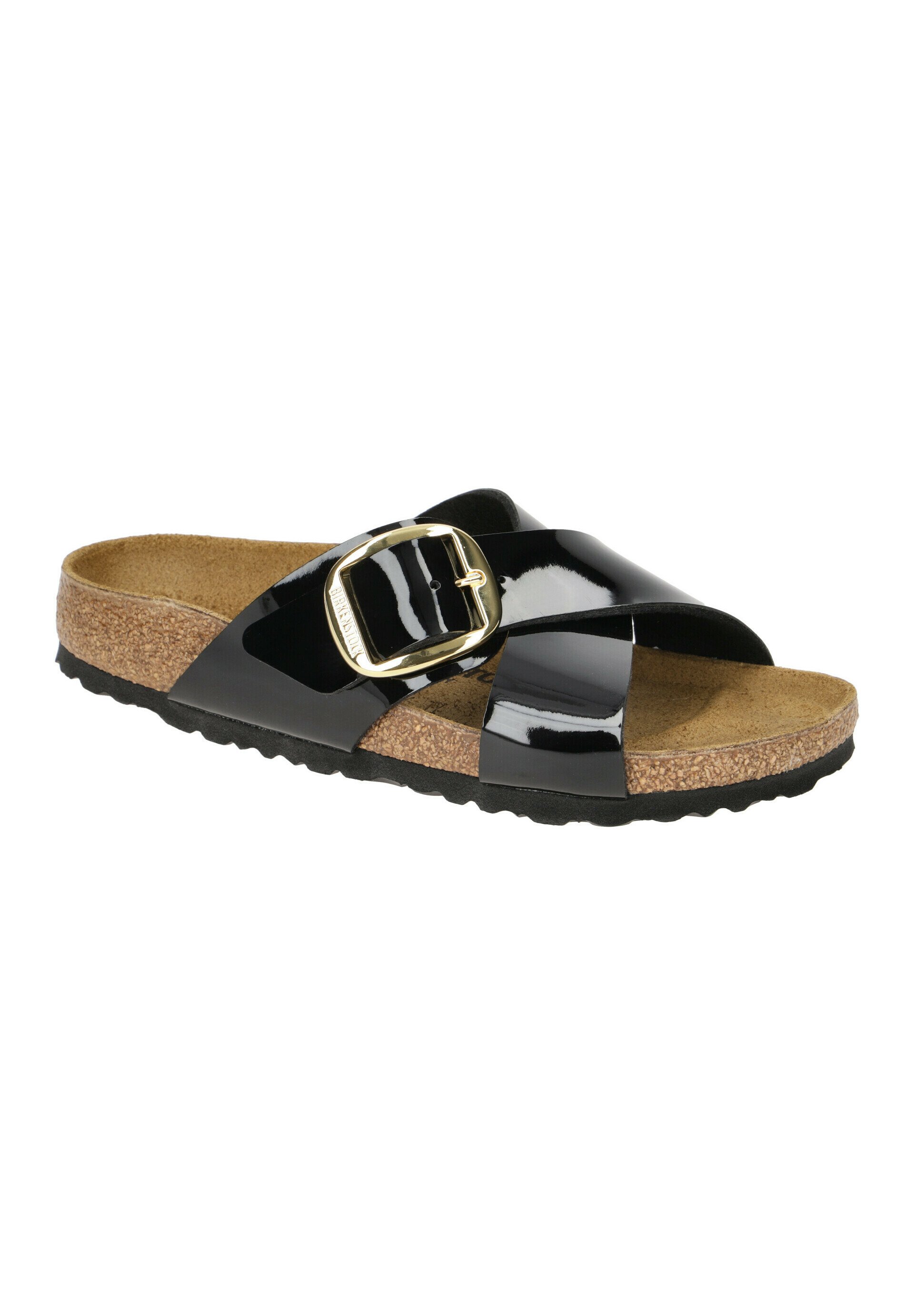 Birkenstock SIENA BIG BUCKLE Mules black Zalando