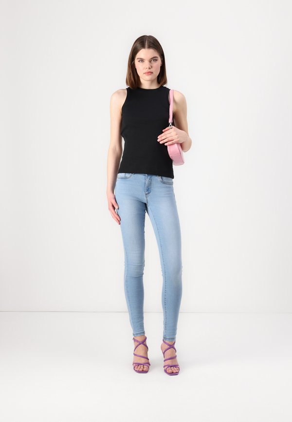 VMTANYA PIPING JEANS - Slim fit jeans2