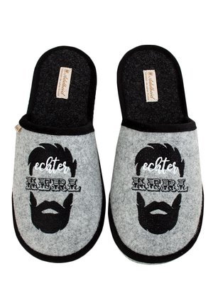 ECHTER KERL FILZ - Slippers - mausgrau