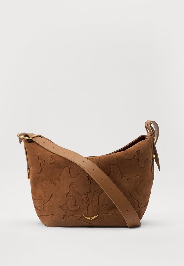 JANE WESTERN - Handbag - cognac