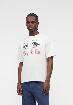 Obey Clothing, NO ONE EYES - Print T-shirt - white